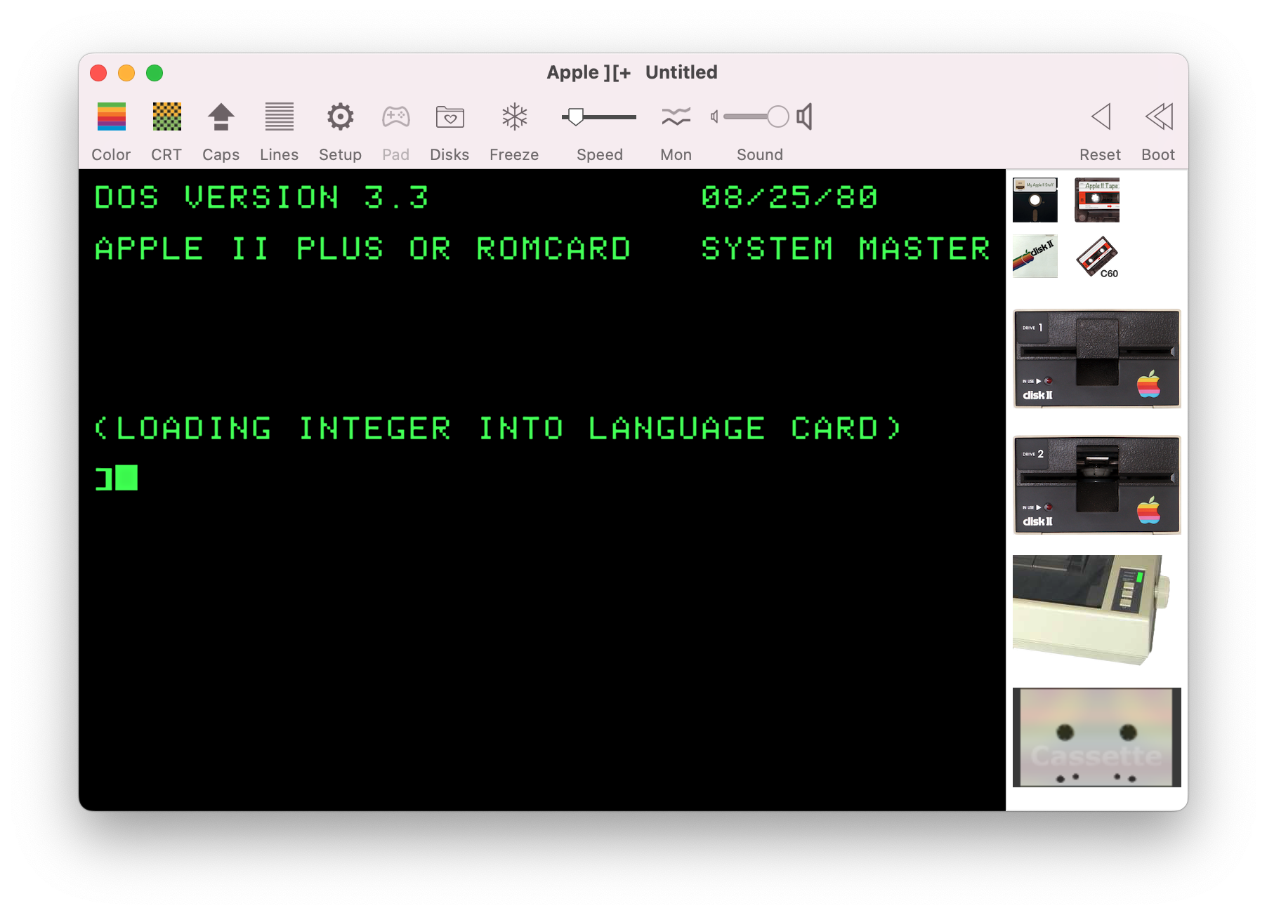 Applesoft DOS 3.3 System Master